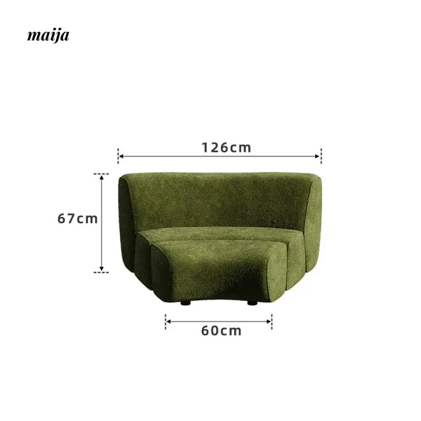 SMALL HIBISCUS Bamboo Modular Sofa from SMALL HIBISCUS