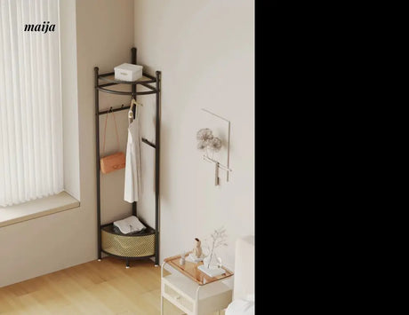Miriam Coat Hanger with Basket from Kaiyashi