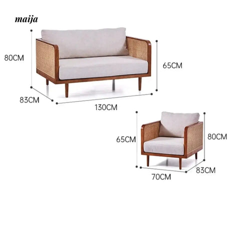 SLIGHTLYCOOL Sasha Rattan Sofa from maija