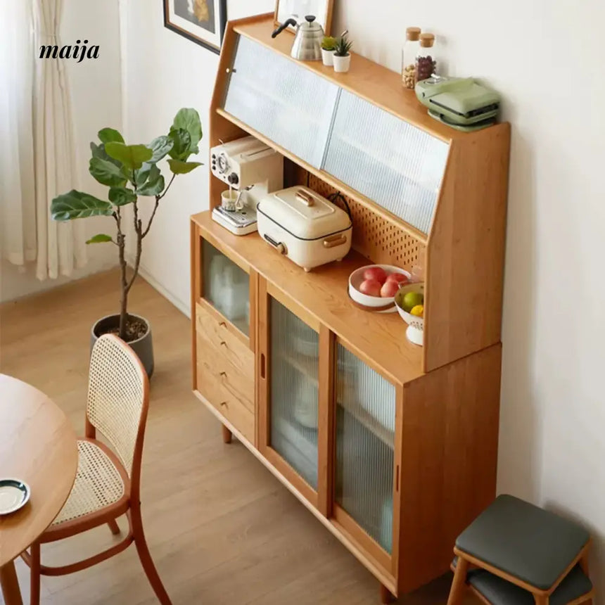 XIXI Hendricks Solid Wood Kitchen Cabinet from XIXI
