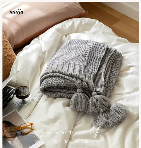 MISTYWOOD Decorative Orange Sofa Duvet from MISTYWOOD