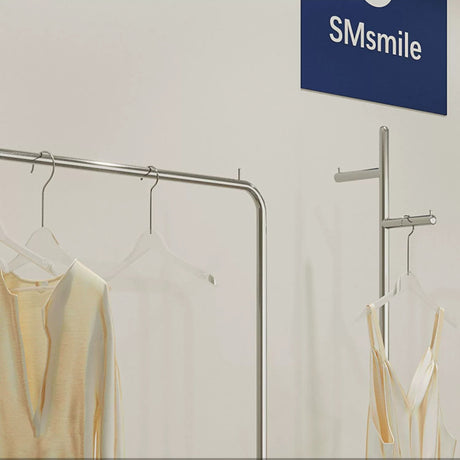SM Finn Silver Clothing Hanger Stand from SM