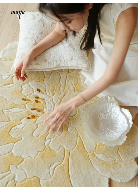 TEXDREAM Peonie Rug from maija