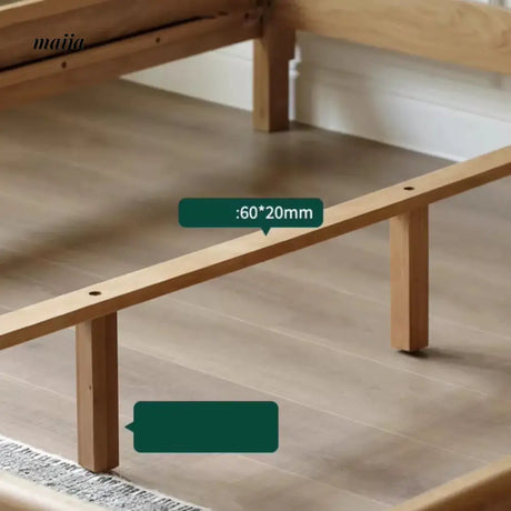 GENJI Flores Solid Wood Floating Bed from GENJI