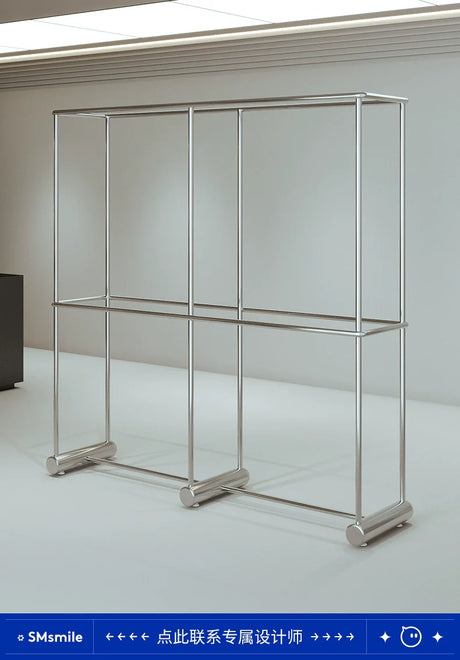 SM Charlotte Double-Layer Clothing Hanger Stand from SM