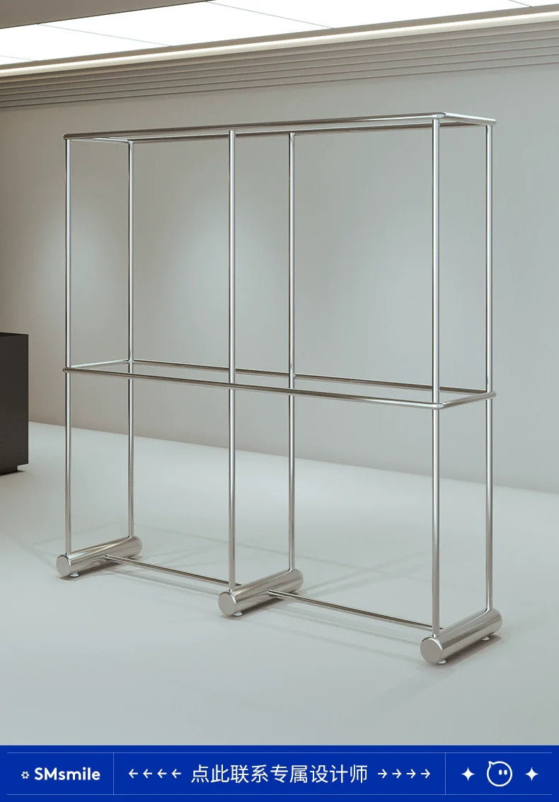 SM Charlotte Double-Layer Clothing Hanger Stand from SM