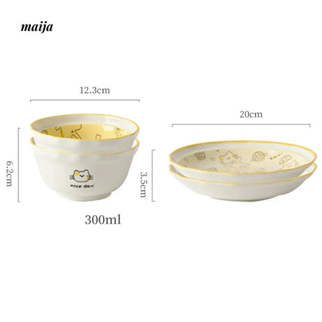MOSE Orange Meow Bowl from MOSE