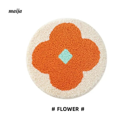 MUYE Flower Tufted Chair Cushion from MUYE