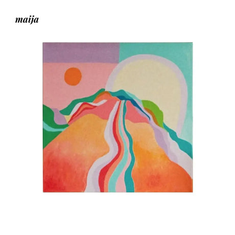 Rainbow Mountain Adventure Print from maija