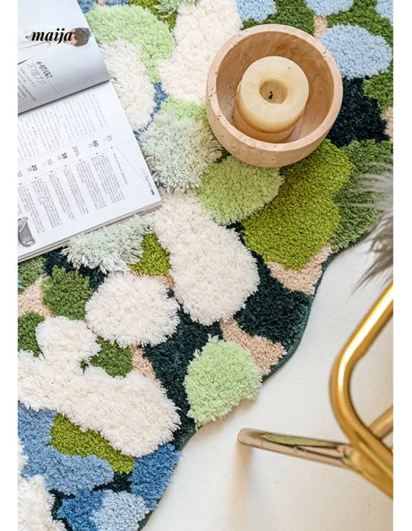 Monet Blooming Garden Rug from maija