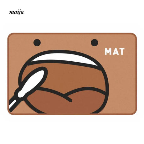 TIPTOE BUNS Bath Mat from TIPTOE
