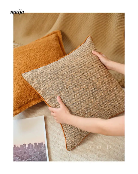 MISTYWOOD French Light Luxury Orange Pillow from MISTYWOOD