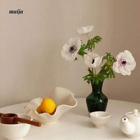 MUYE Wavy Cream Fruit Bowl from MUYE