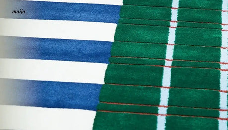 UNDERLAND Running Track Pattern Rug from UNDERLAND