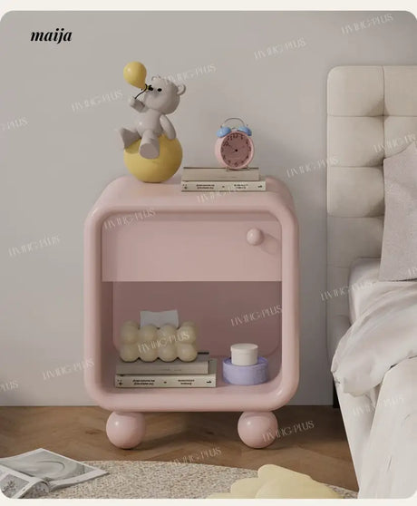 LIVINGPLUS Minimalist Bedside Storage Cabinet from LIVINGPLUS