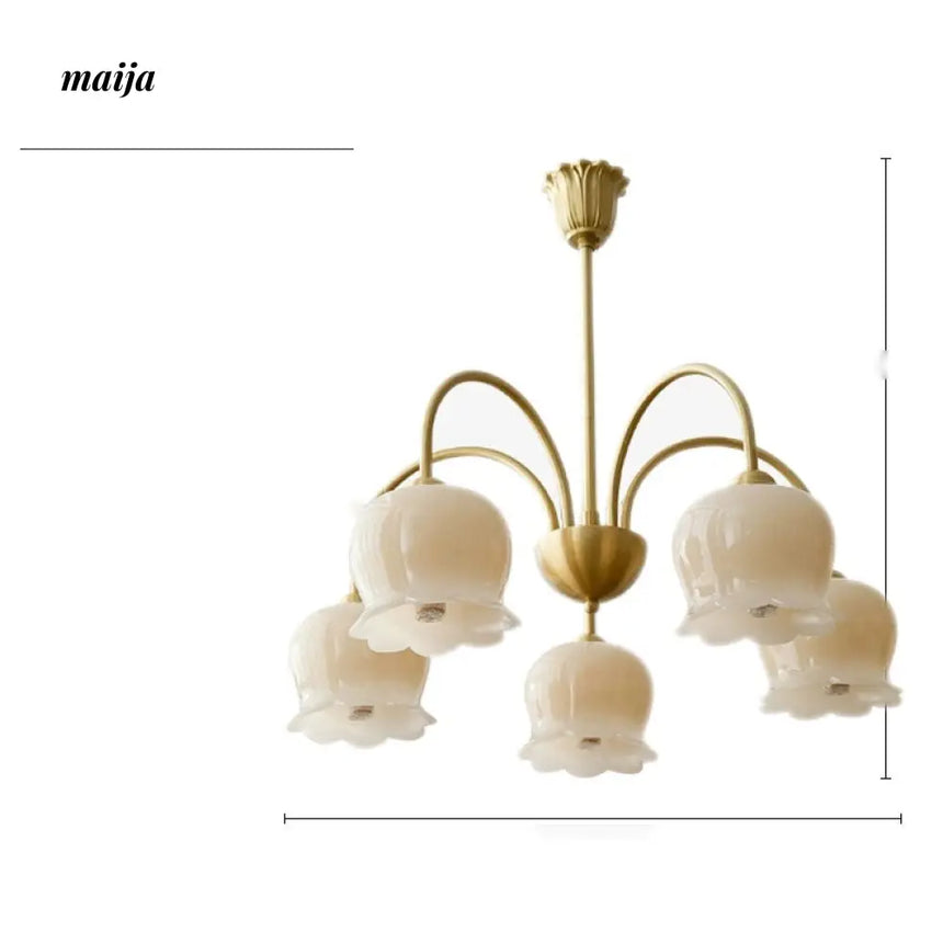 NANCY Lily of the Valley French Chandelier from NANCY