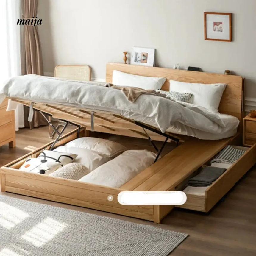 GENJI Grant Solid Wood Bed from GENJI