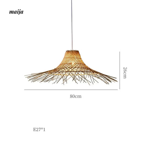 ZHONGSHAN Japanese Zen Bamboo Lamp for Restaurants from ZHONGSHAN