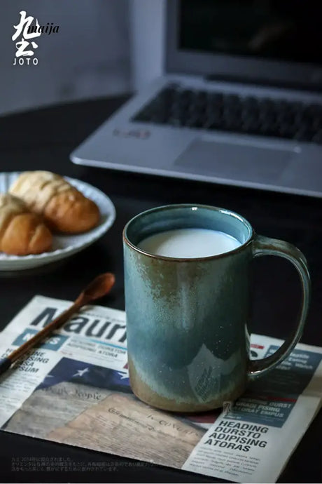 JOTO Japanese Capacious Coffee Cup for Beloved from JOTO