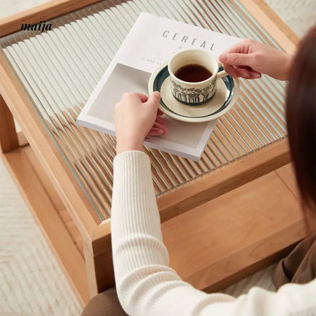 XIXI Wiley Solid Wood Nested Coffee Tables from maija