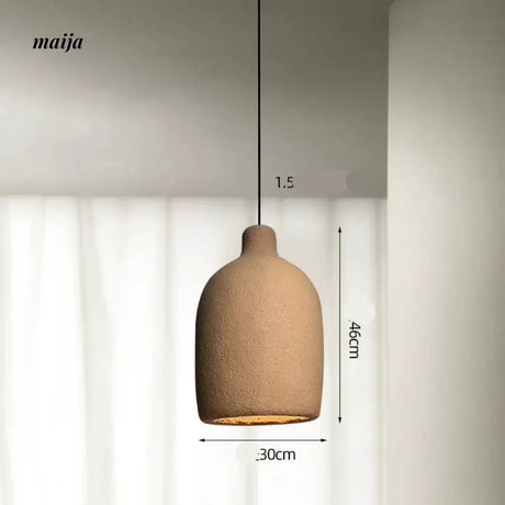 MODENG Microcement Ceiling Pendant Light from MODENG