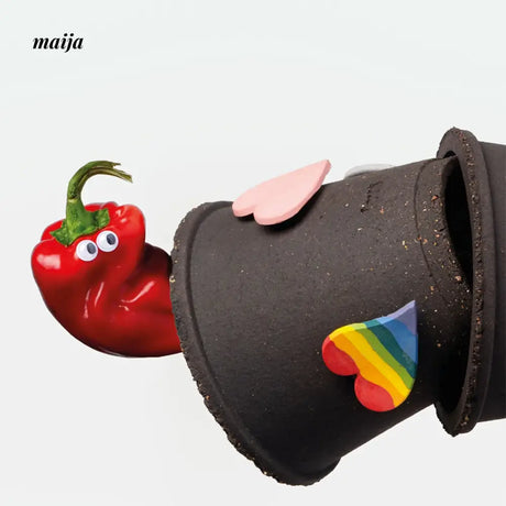 CIIREALS Love Tanabata Ceramic Planter from maija