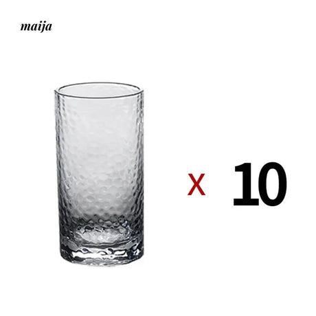 JOTO Japanese Glass Water Cup Beer Cold Drink Cup from JOTO