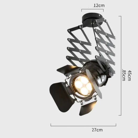 MODENG Spotlight Industrial Retro Ceiling Bar Light from MODENG