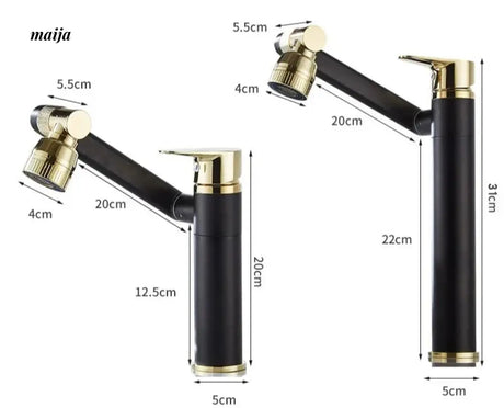 Retro Rotating Copper Washbasin from Kaiyashi