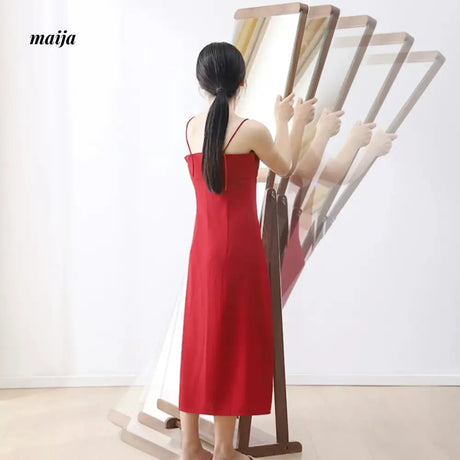 XIXI Ines Wooden Frame Mirror from XIXI