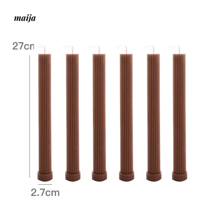 Pastel Roman Column Candle from maija