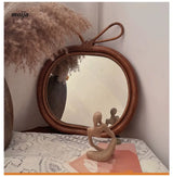 19 DREAM SPACE Retro Round Wall Mirror from 19 DREAM SPACE
