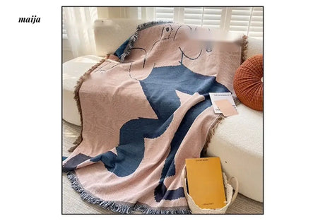 MAN YUE HOME INS Art Blanket for Sofa or Living Room Use from MAN YUE HOME