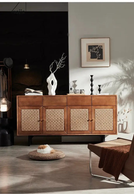RATTAN CRAFTSMAN Solid Wood Foodside Cabinet from RATTAN CRAFTSMAN