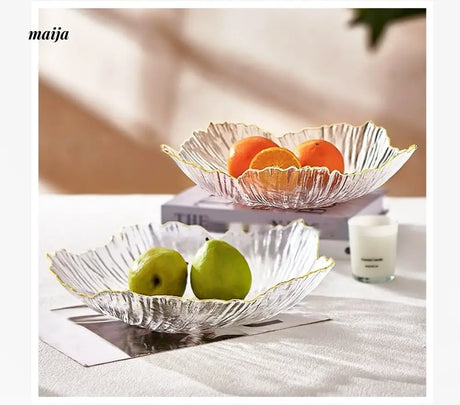 MOSE Nordic Shell Glass Plate from MOSE