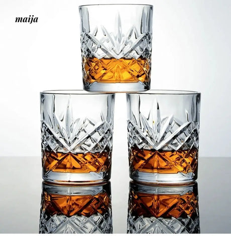 Glacial Whiskey Decanter and Glass Set from KEYHUAN
