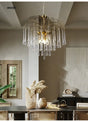NANCY Crystal Chandelier Water Drop Lamp Retro Design from NANCY