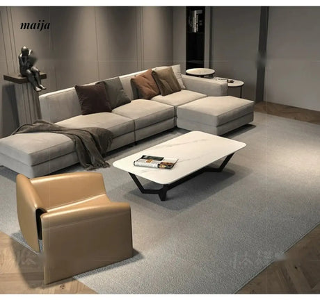SMALL HIBISCUS Minimalist Sofa Leisure Internet Celebrity from SMALL HIBISCUS