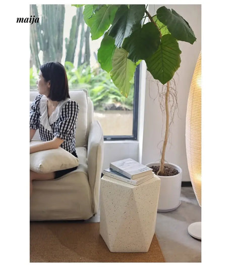 Terrazo Diamond Side Table from maija