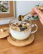 BANKE Glass Yogurt Breakfast Cup with Lid from BANKE