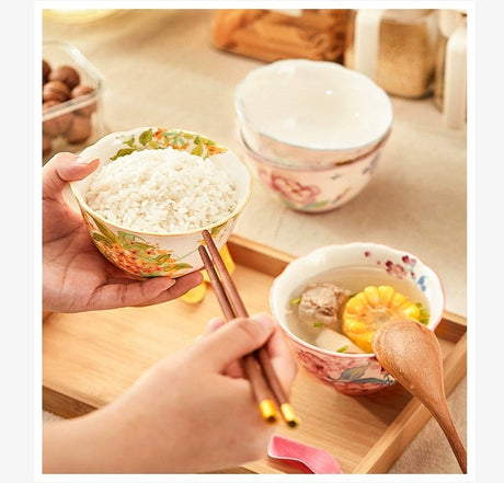 MOSE Twelve Flower Rice Bowl from MOSE