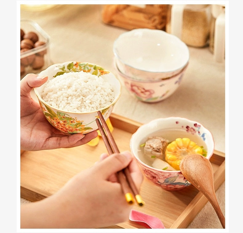MOSE Twelve Flower Rice Bowl from MOSE