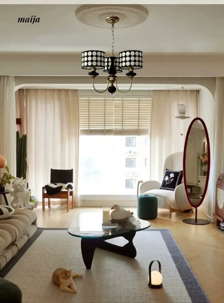 NANCY Scandinavian Ceiling Lamp French Retro Style from HOBBYTREE