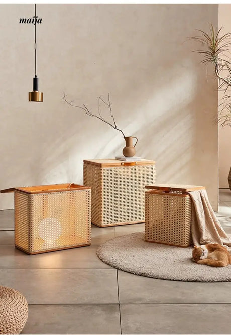 RATTAN CRAFTSMAN Wooden Storage Box from RATTAN CRAFTSMAN