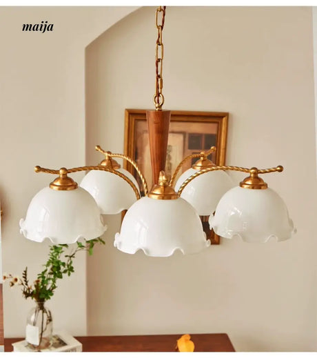 NANCY Antique Bauhaus Chandelier American Retro Style from NANCY
