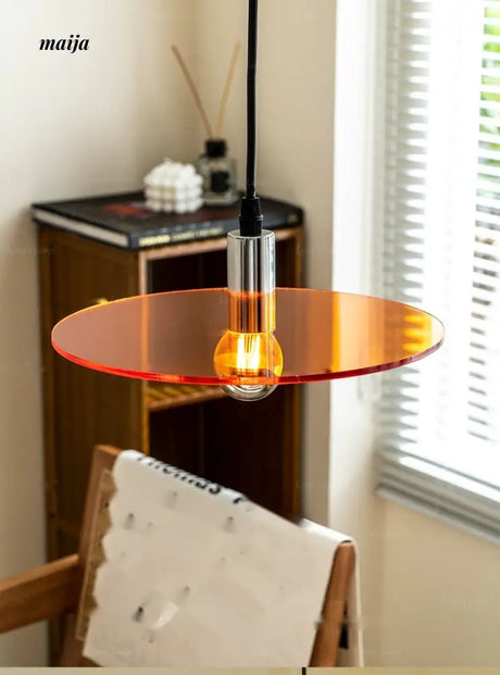LYNN Orange Sunset Pendant Lamp from Lynn's Lamp