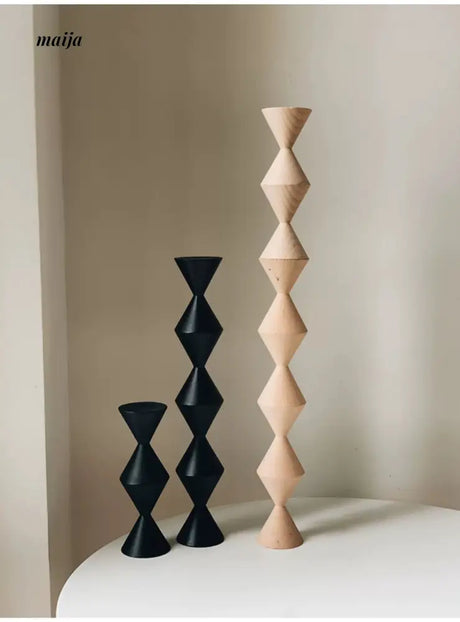 HOMESIDE Endless Column Solid Wood Candlestone from HOMESIDE