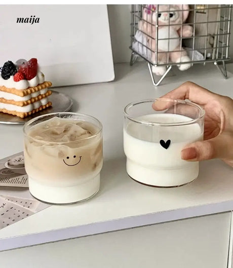 BANKE Smile Coffee Glass Cup from BANKE