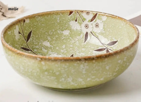 OKADA YAKI Imported Ceramic Soup Bowl from OKADA YAKI