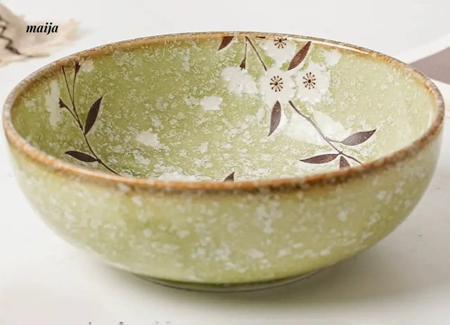 OKADA YAKI Imported Ceramic Soup Bowl from OKADA YAKI